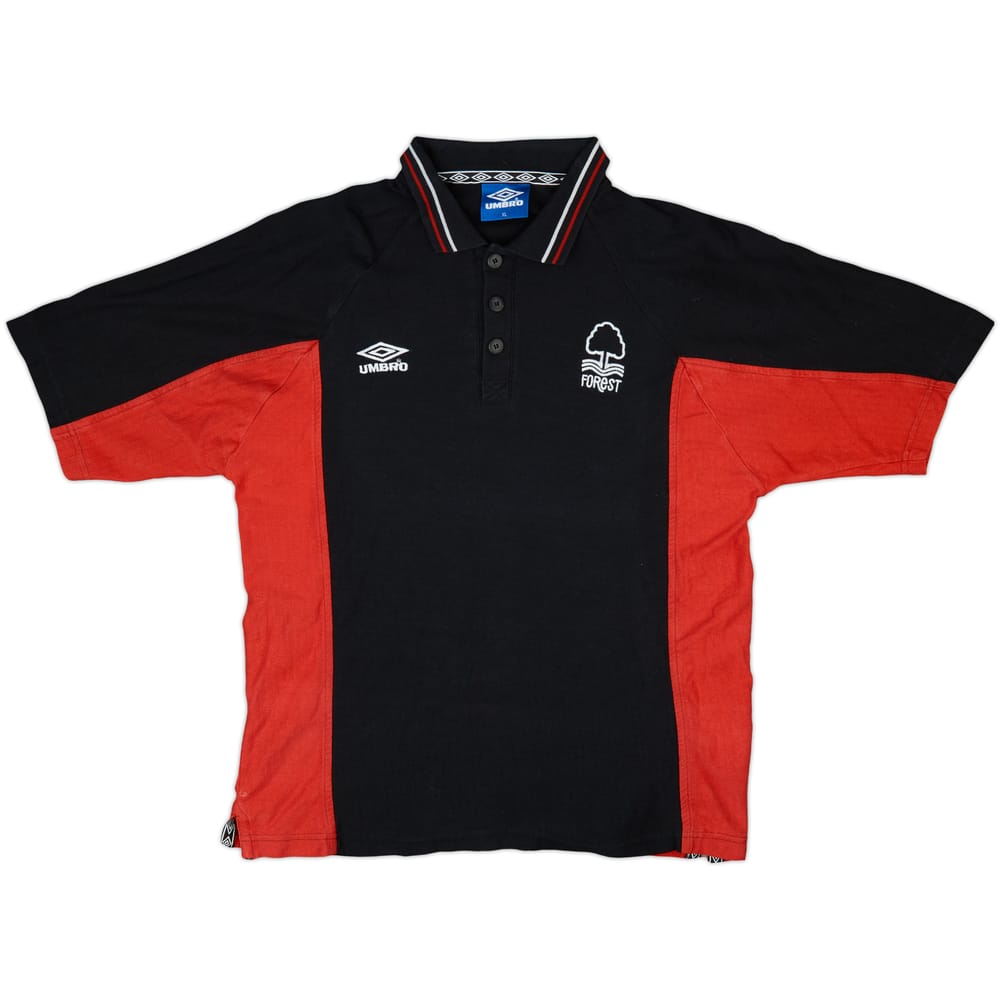 1998-00 Nottingham Forest Umbro Polo Shirt - 8/10 - (XL)