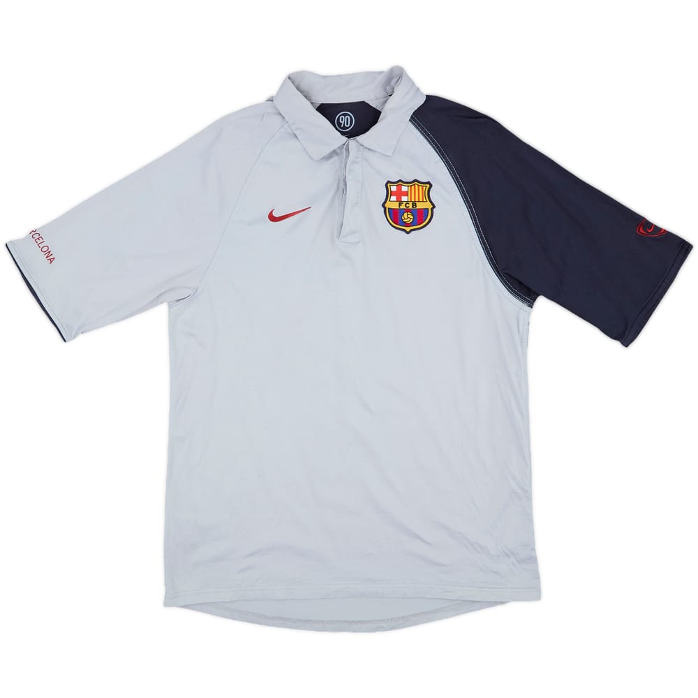 2004-05 Barcelona Nike Polo Shirt - 8/10 - (M)