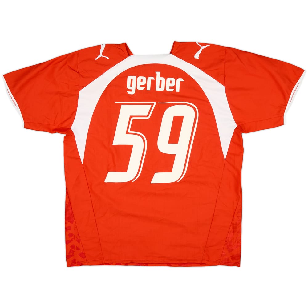 2006-08 Switzerland Home Shirt Gerber #59 - 7/10 - (XL)