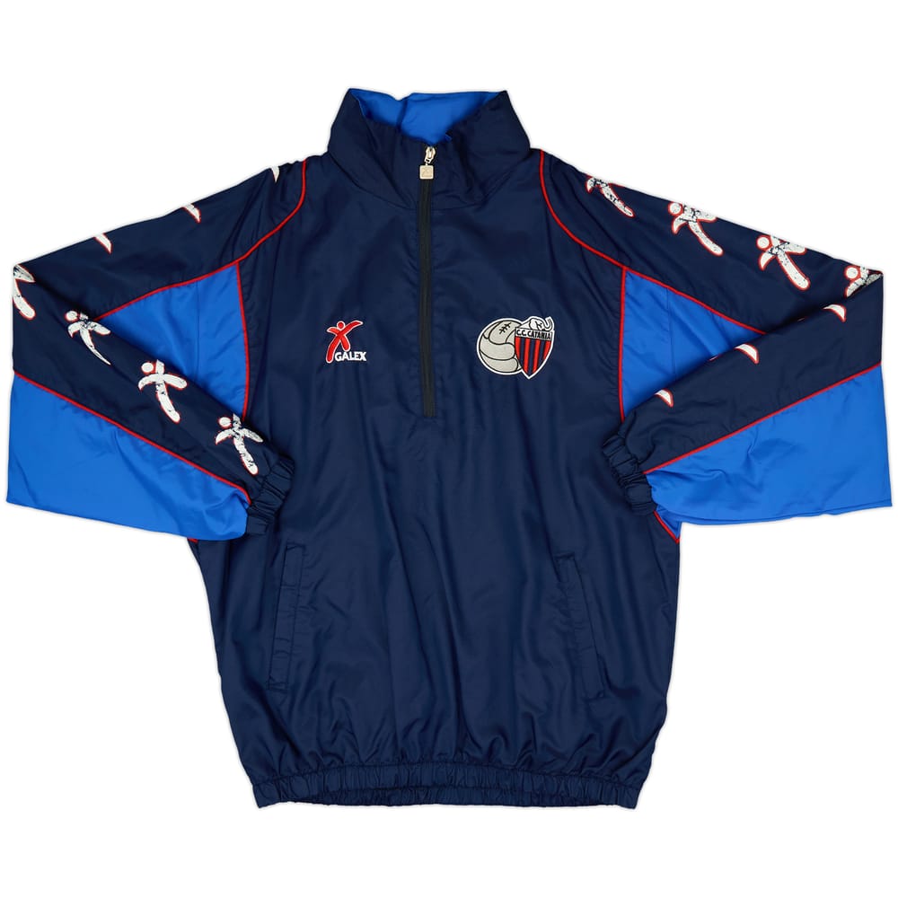 2004-05 Catania Galex 1/2 Zip Track Jacket - 5/10 - (L)