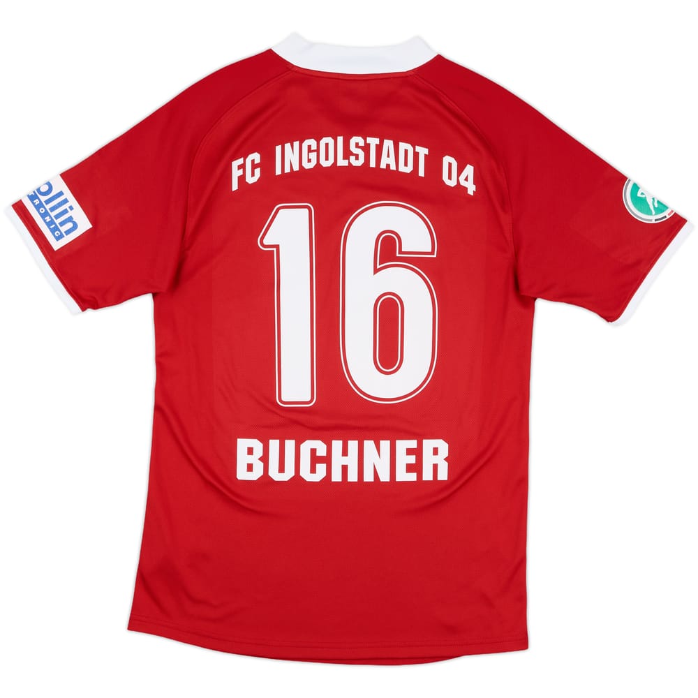 2009-10 FC Ingolstadt Match Issue Home Shirt Buchner #16