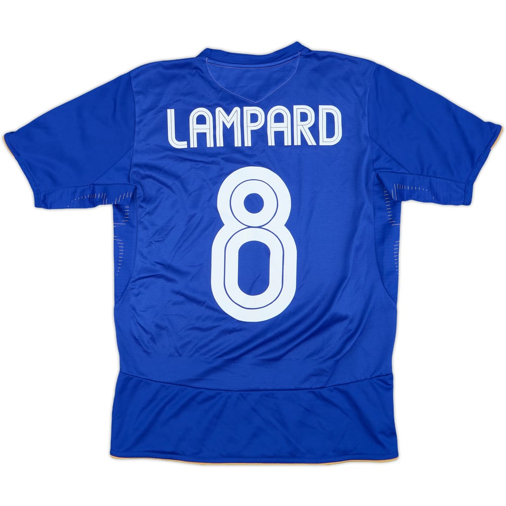 2005-06 Chelsea Centenary Home Shirt Lampard #8 - 8/10 - (XL.Boys)