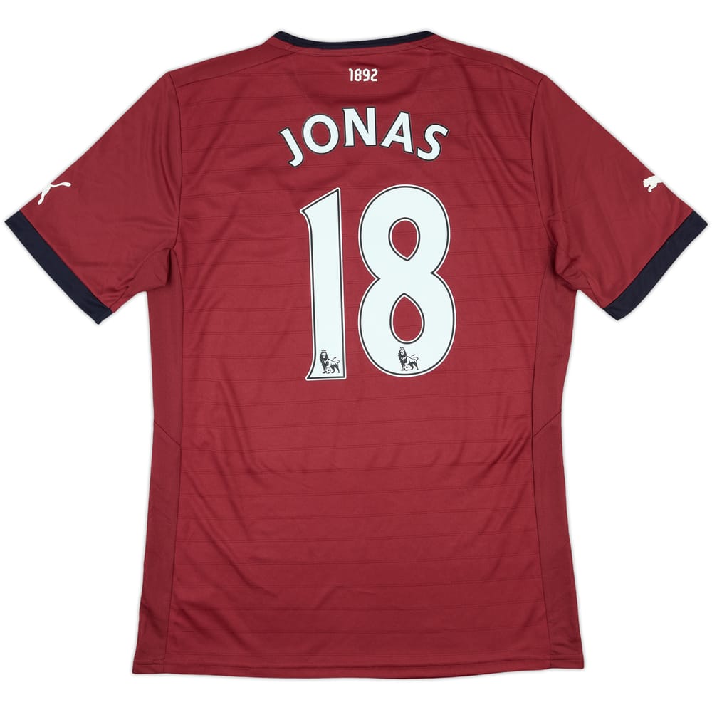 2012-13 Newcastle Away Shirt Jonas #18 - 10/10 - (L)