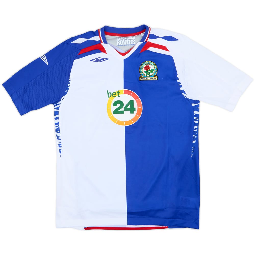 2007-08 Blackburn Home Shirt - 8/10 - (XL.Boys)