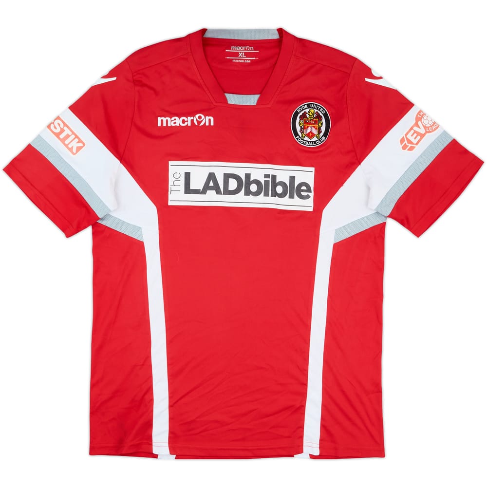 2015-16 Hyde United Match Issue Home Shirt #9