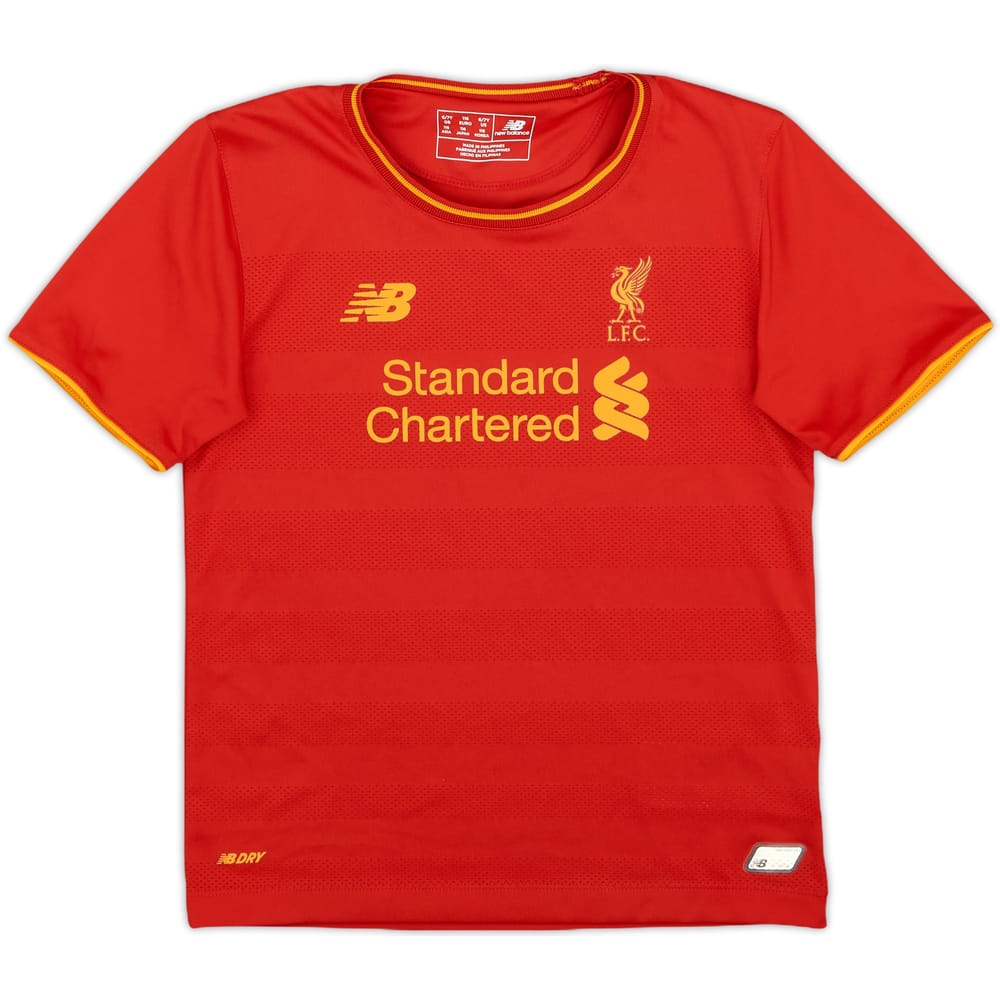 2016-17 Liverpool Home Shirt - 8/10 - (6-7 Years)