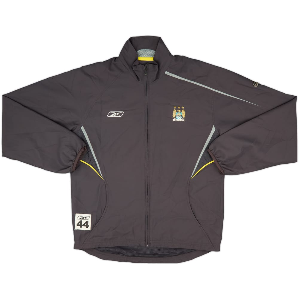 2005-06 Manchester City Reebok Player Issue Track Jacket #44 - 9/10 - (M)