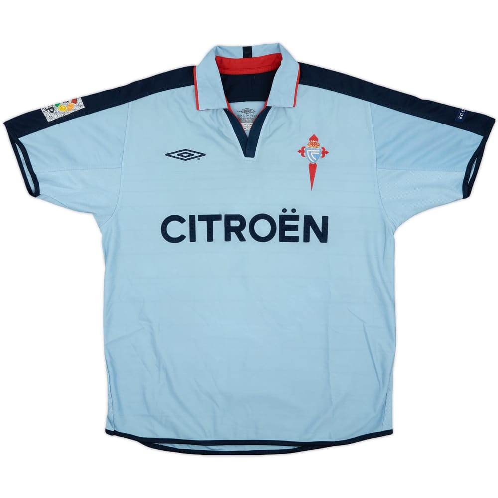 2003-05 Celta Vigo Home Shirt - 5/10 - (M)