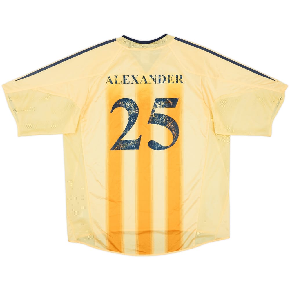 2004-05 Ajax Away Shirt Alexander #25 - 3/10 - (XL)