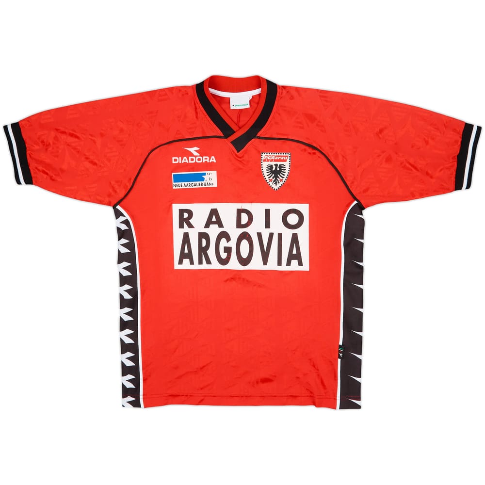 2000-01 Aarau Home Shirt - 7/10 - (L)