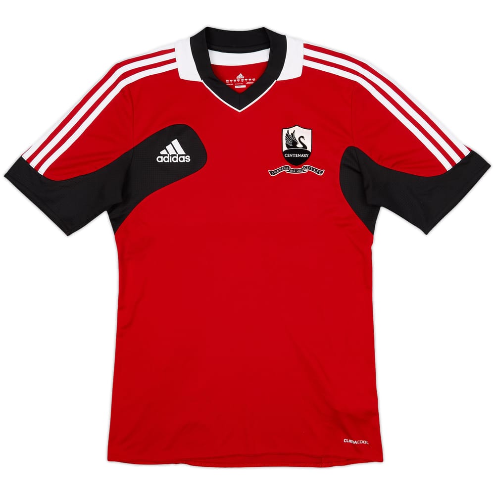 2012-13 Swansea adidas Training Shirt - 10/10 - (S)