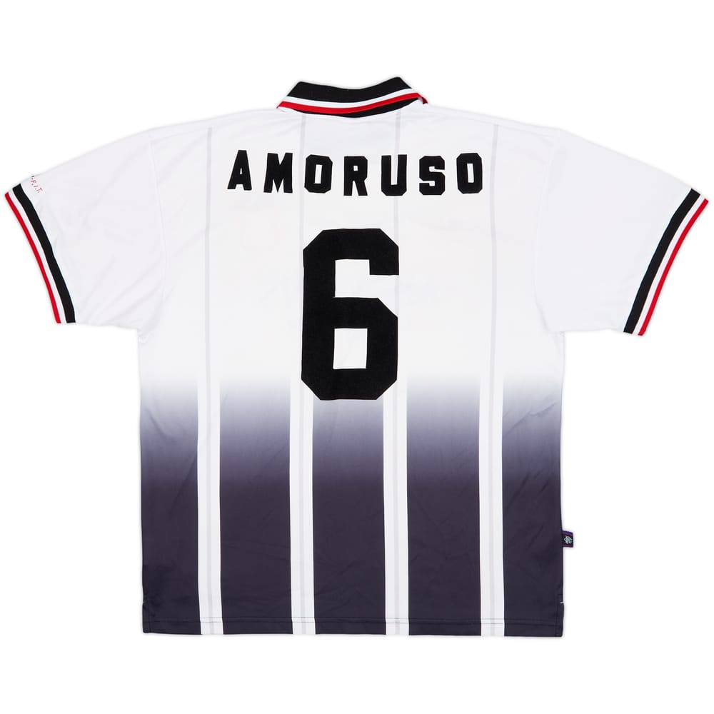 1997-99 Rangers Away Shirt Amoruso #6 - 6/10 - (L)