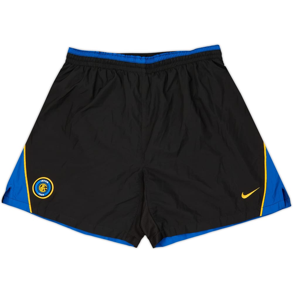 2001-02 Inter Milan Home Shorts - 8/10 - (XL)