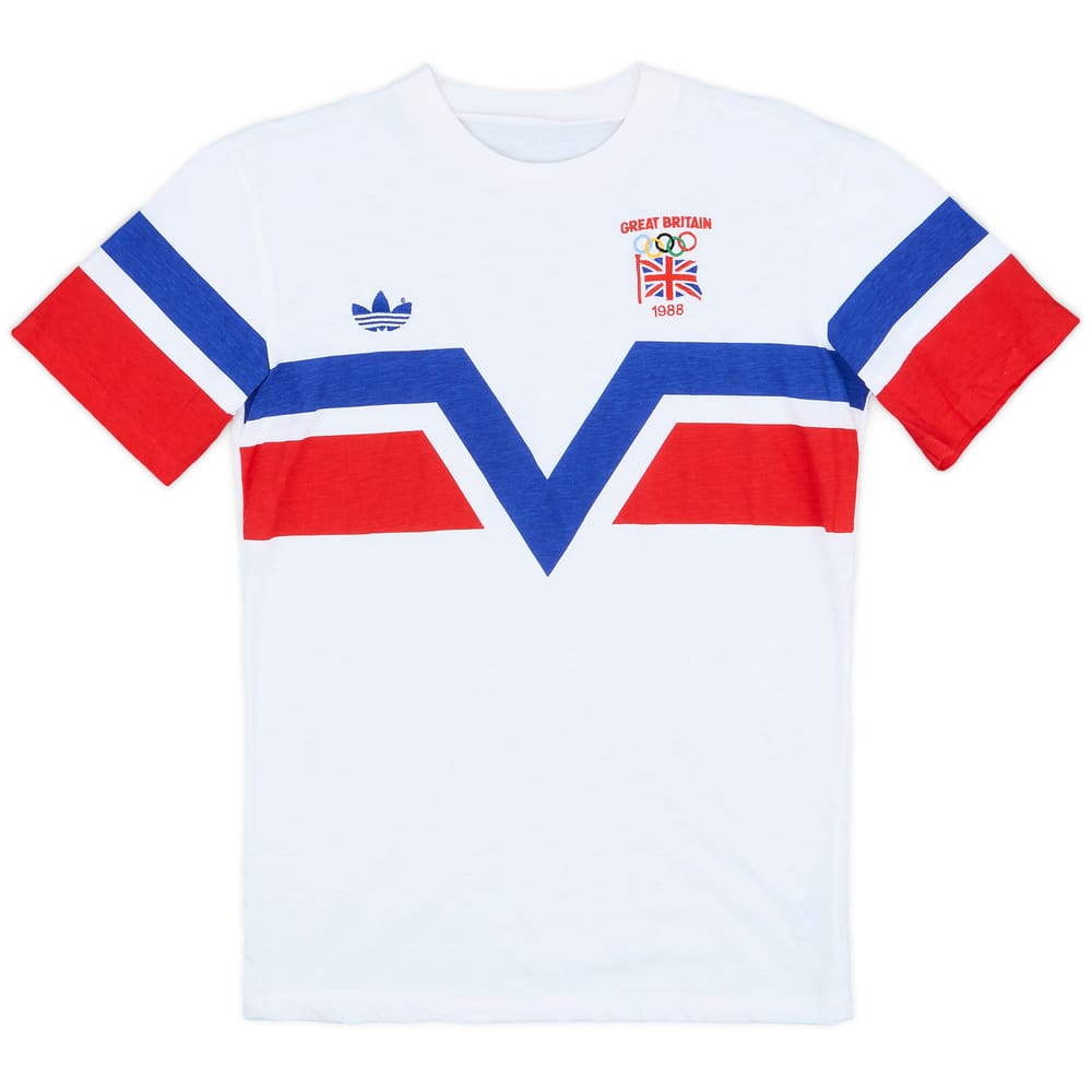 1988 Great Britain Olympics adidas Tee - 10/10 - (M)
