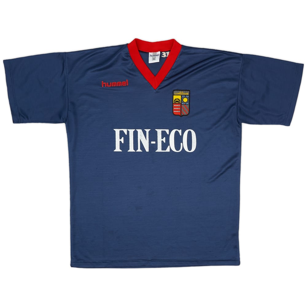 1997-98 Lumezzane Player Issue Hummel Training Shirt #31 - 8/10 - (XL)