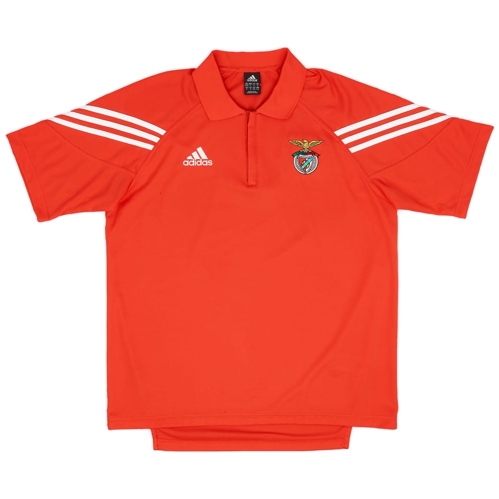2003-04 Benfica adidas 1/4 Zip Training Shirt - 8/10 - (L)