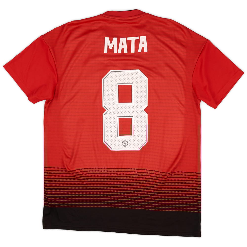 2018-19 Manchester United Home Shirt Mata #8 - 6/10 - (M)