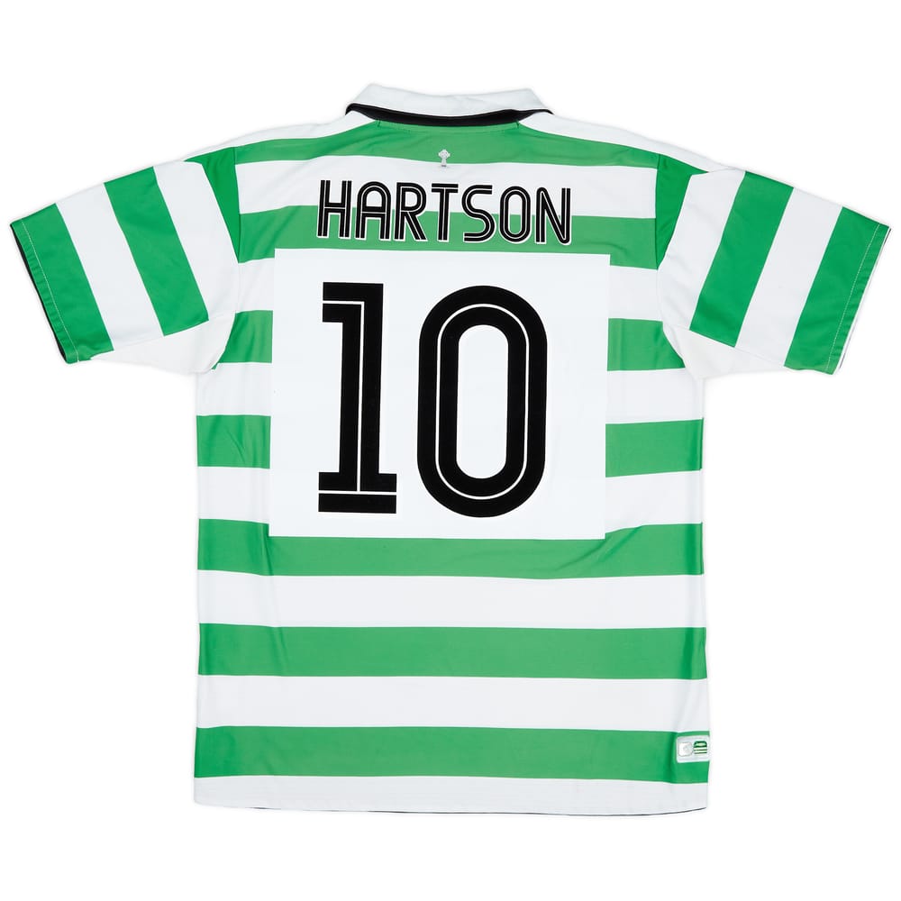2004-05 Celtic Home Shirt Hartson #10 - 6/10 - (L)