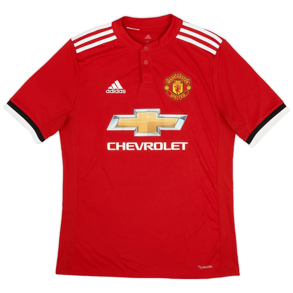 2017-18 Manchester United Home Shirt - 7/10 - (XL.Boys)