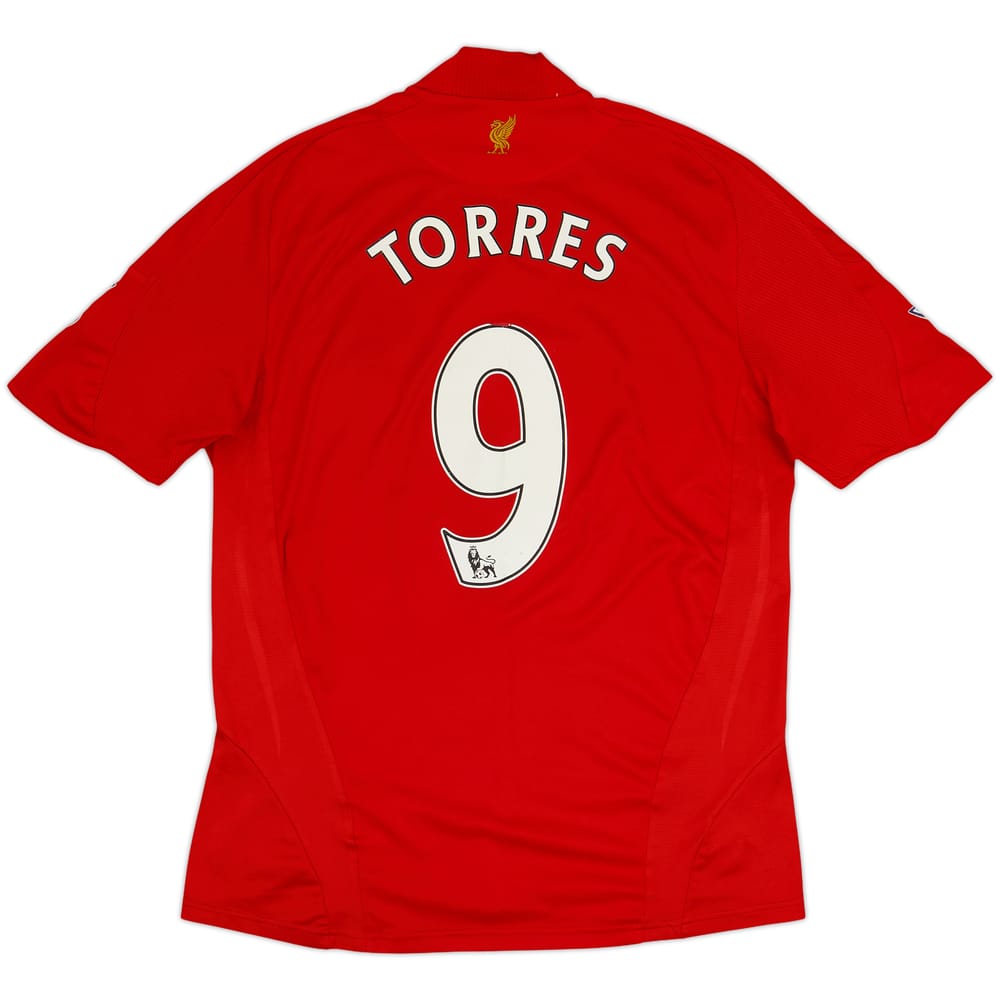 2008-10 Liverpool Home Shirt Torres #9 - 5/10 - (M)