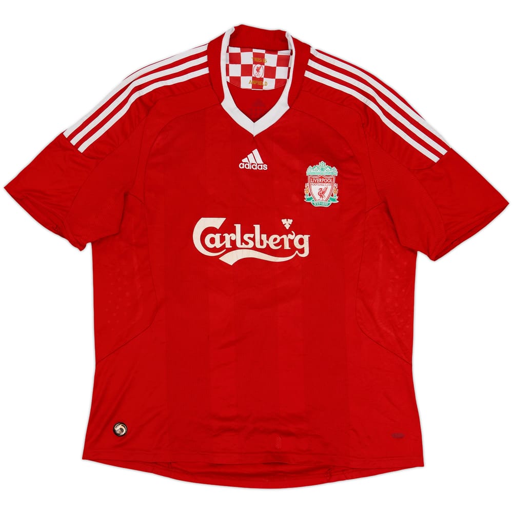 2008-10 Liverpool Home Shirt - 5/10 - (XL)