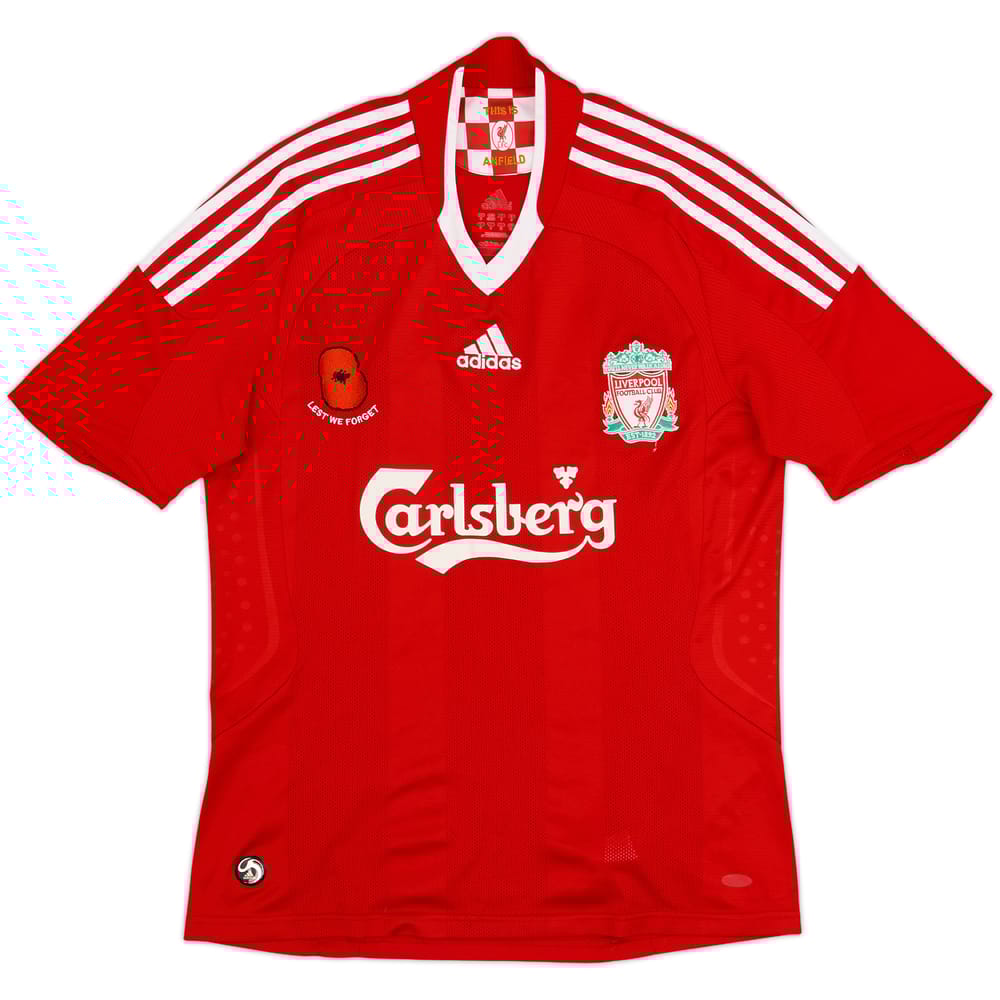 2008-10 Liverpool Home Shirt - 8/10 - (S)
