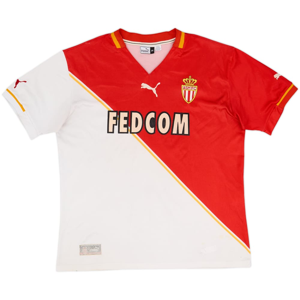 2001-02 Monaco Home Shirt - 5/10 - (XL)