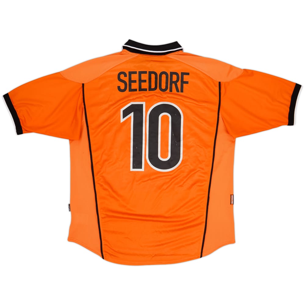1998-00 Netherlands Home Shirt Seedorf #10 - 7/10 - (XL)