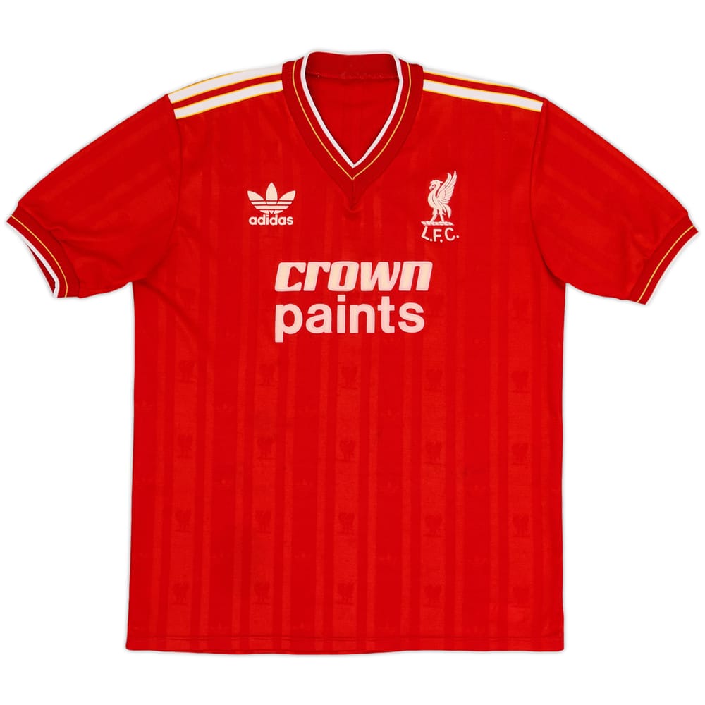 1985-87 Liverpool Home Shirt - 9/10 - (M)