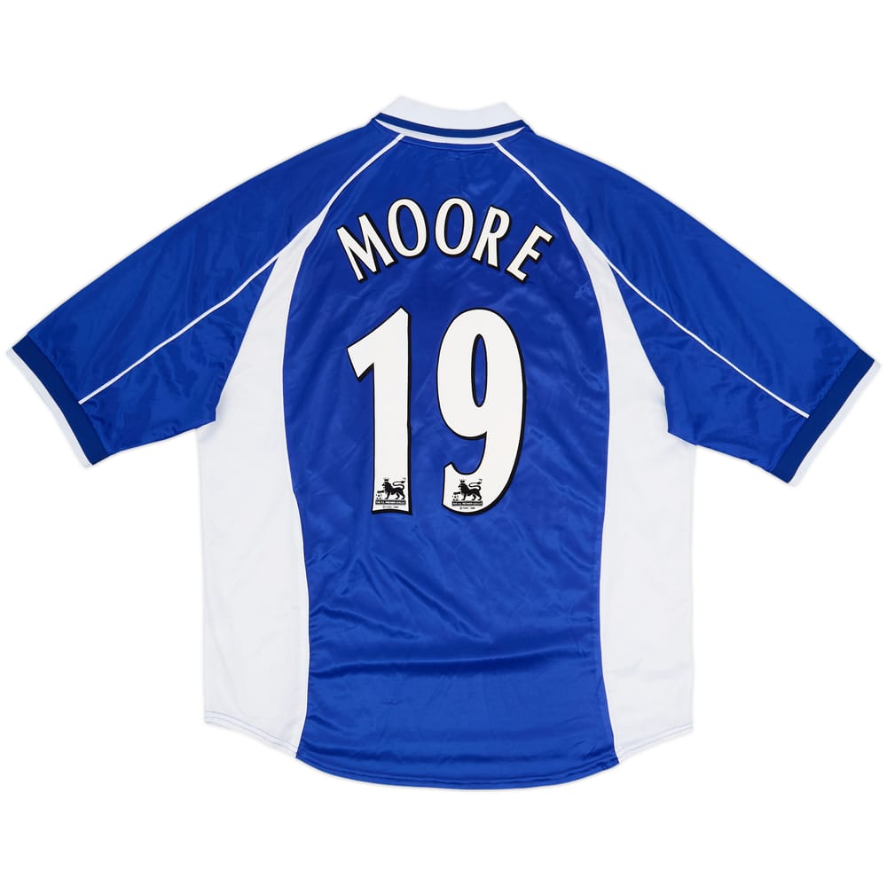 2000-02 Everton Home Shirt Moore #19 - 9/10 - (XL)