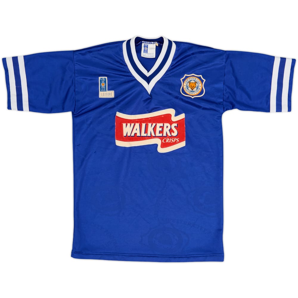 1996-98 Leicester Home Shirt - 5/10 - (M.Boys)
