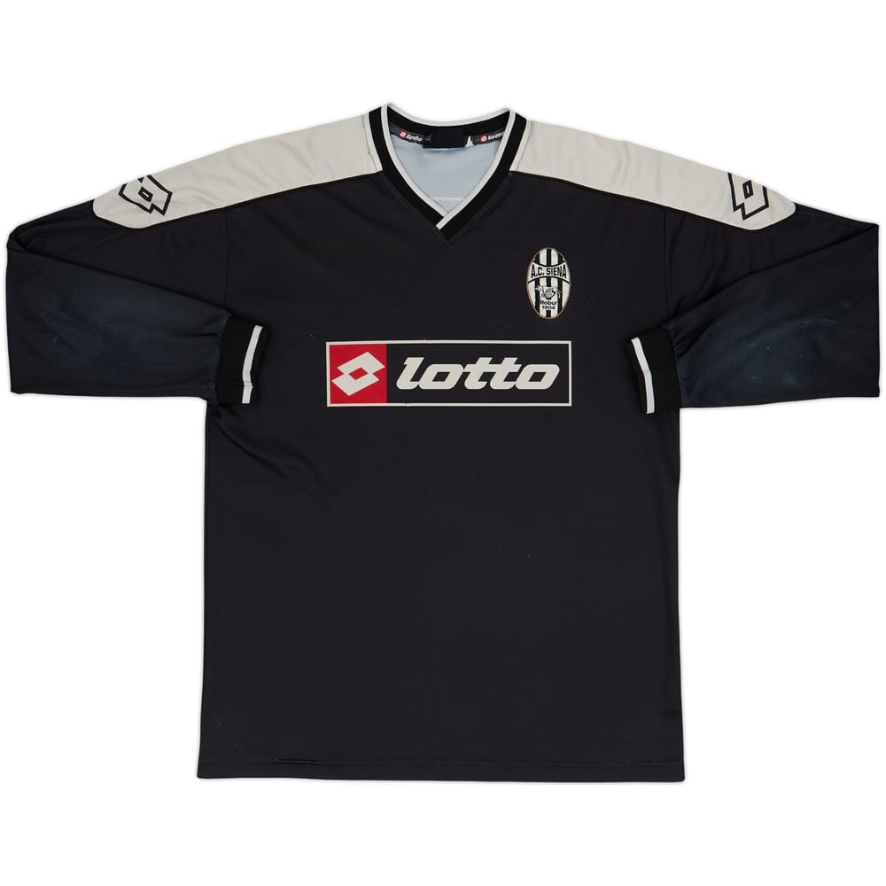 Camiseta Lotto de entrenamiento L/S del Siena 2002-03 - 5/10 - (L)