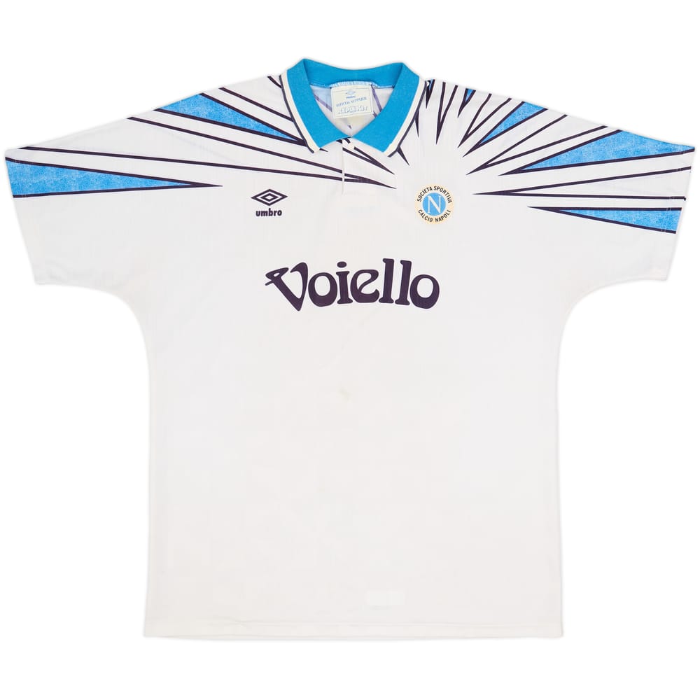 1991-93 Napoli Away Shirt - 7/10 - (XL)
