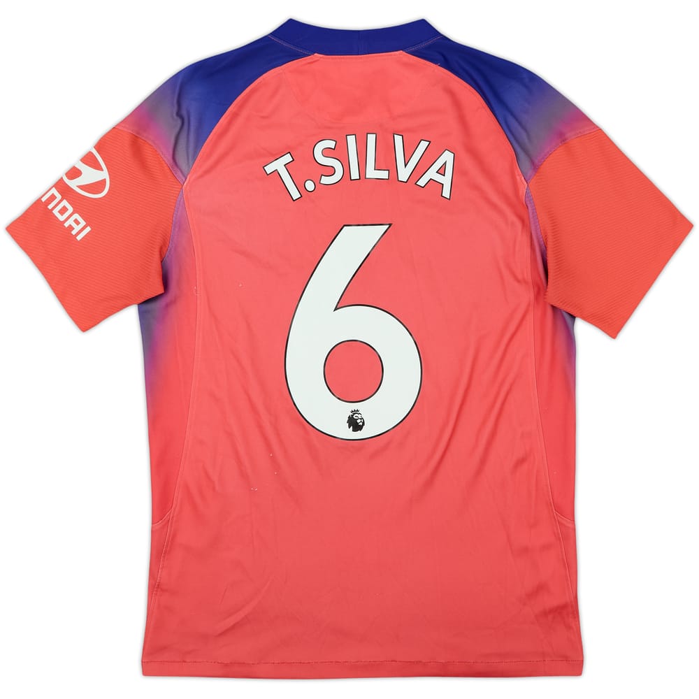 2020-21 Chelsea Third Shirt T.Silva #6 - 6/10 - (S)