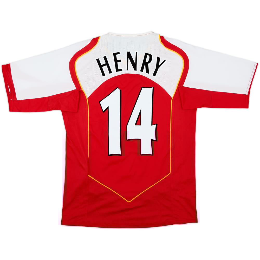2004-05 Arsenal Home Shirt Henry #14 - 8/10 - (S)