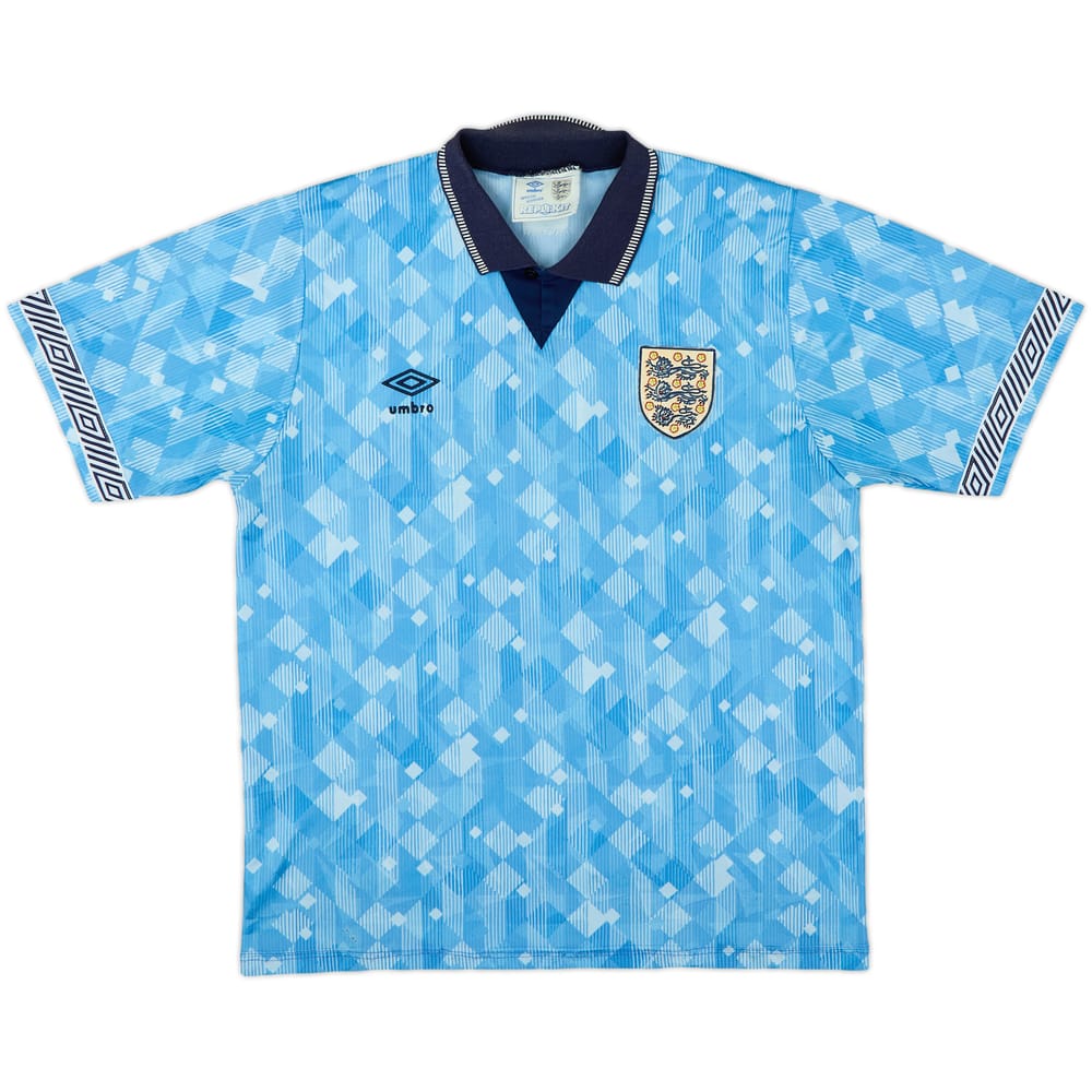1990-92 England Third Shirt - 6/10 - (L)