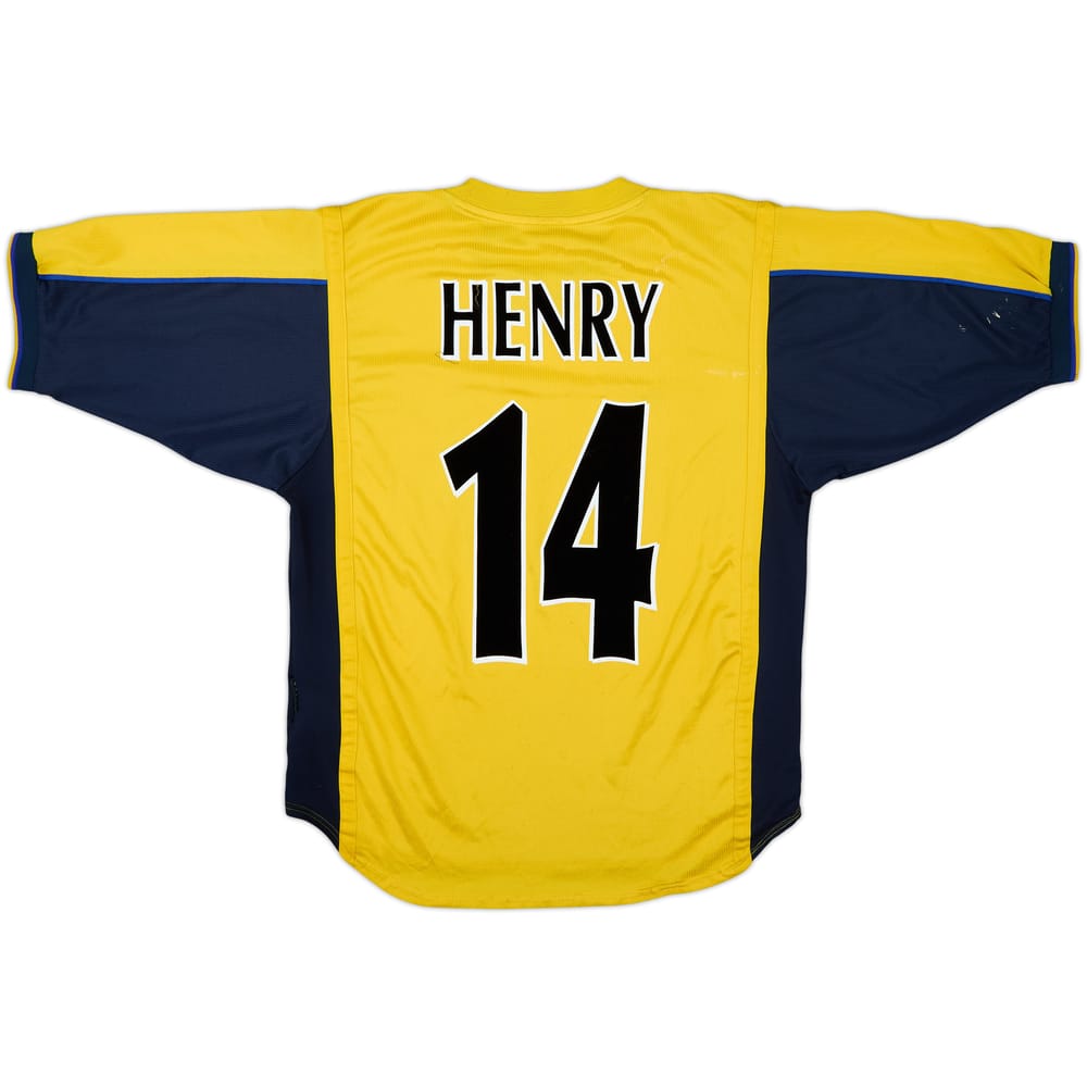 1999-01 Arsenal Away Shirt Henry #14 - 6/10 - (M)