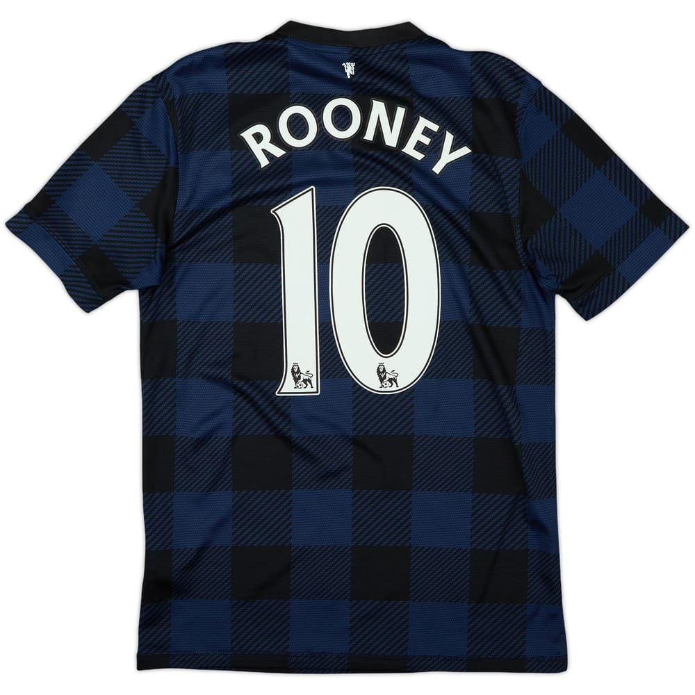 2013-14 Manchester United Away Shirt Rooney #10 - 7/10 - (S)