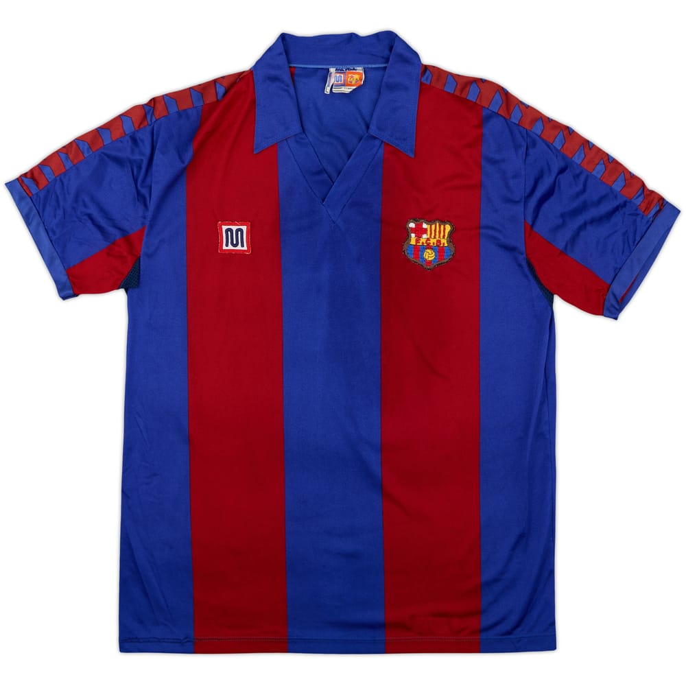 1984-89 Barcelona Home Shirt - 8/10 - (M)