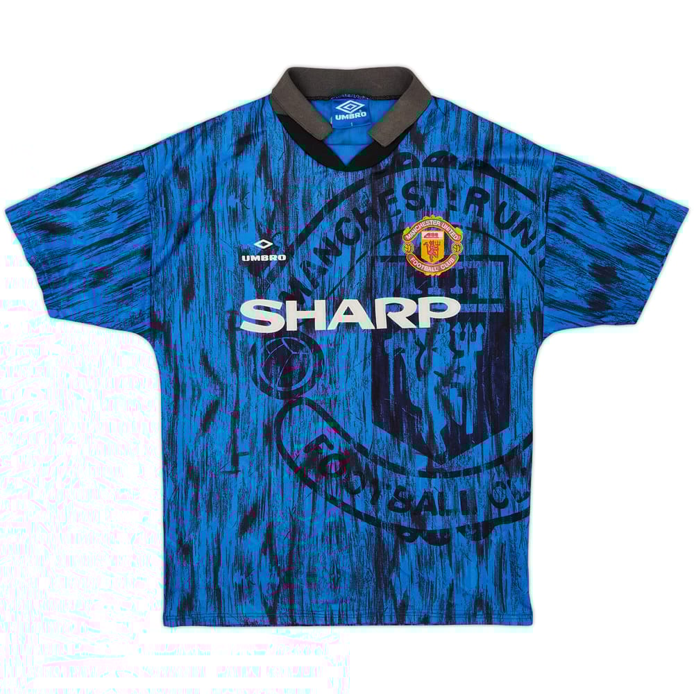 1992-93 Manchester United Away Shirt - 5/10 - (S)
