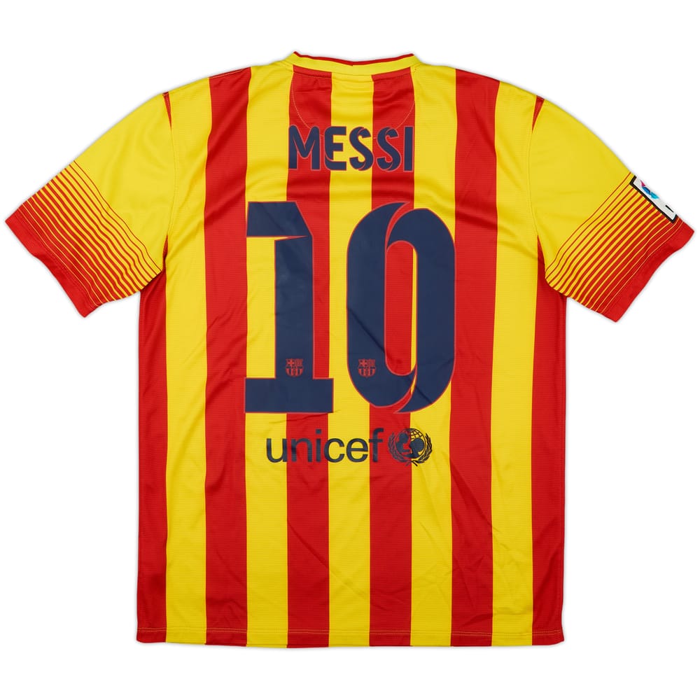 2013-15 Barcelona Away Shirt Messi #10 - 8/10 - (M)