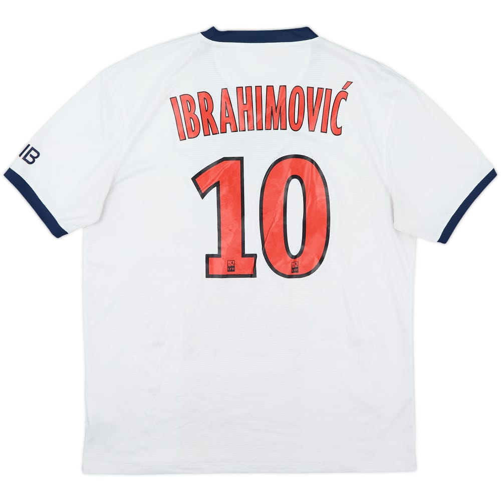 2013-14 Paris Saint-Germain Away Shirt Ibrahimovic #10 - 7/10 - (L)