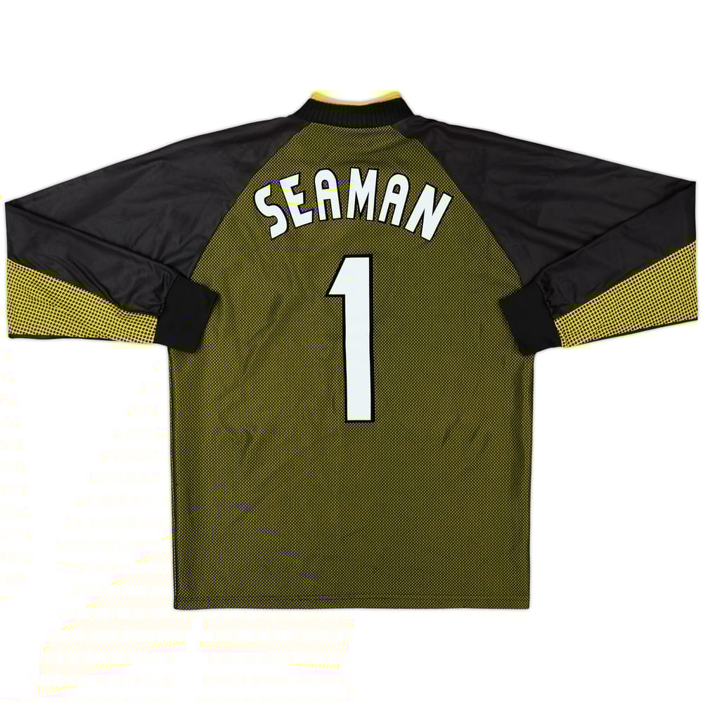 1998-99 Inglaterra Portero Camiseta Seaman #1 - 8/10 - (L)