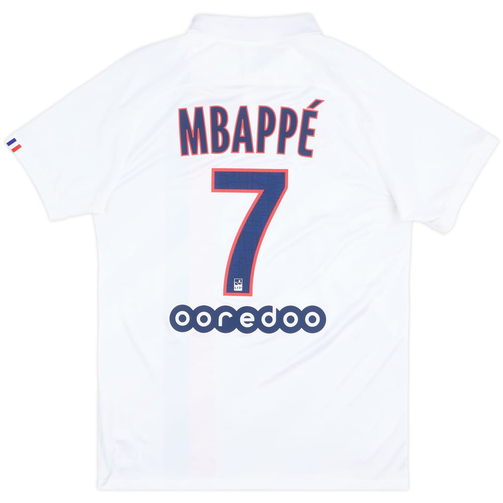 Camiseta de la tercera equipación del Paris Saint-Germain 2019-20 Mbappe #7 - 6/10 - (M)