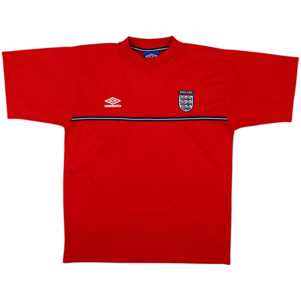 1999-01 Inglaterra Umbro Camiseta de Entrenamiento - 9/10 - (L)