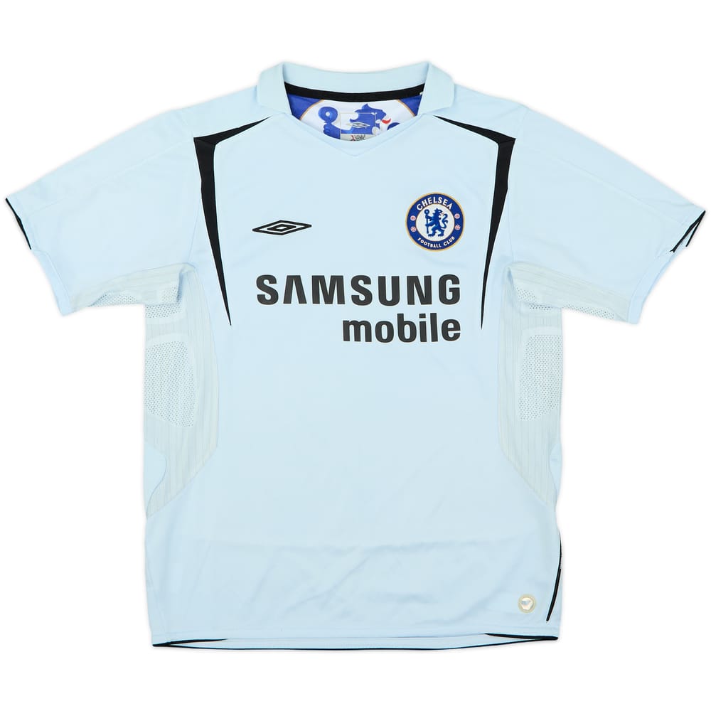 2005-06 Chelsea Away Shirt - 9/10 - (L.Boys)