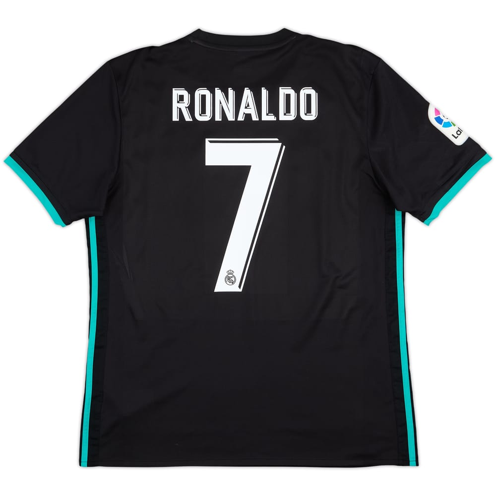 2017-18 Real Madrid Visitante Camiseta Ronaldo #7 - 8/10 - (L)
