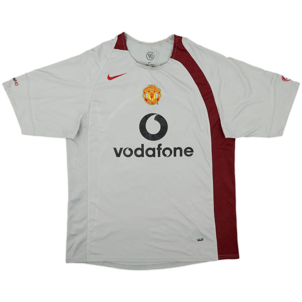 2004-05 Manchester United Nike Training Shirt - 9/10 - (M)