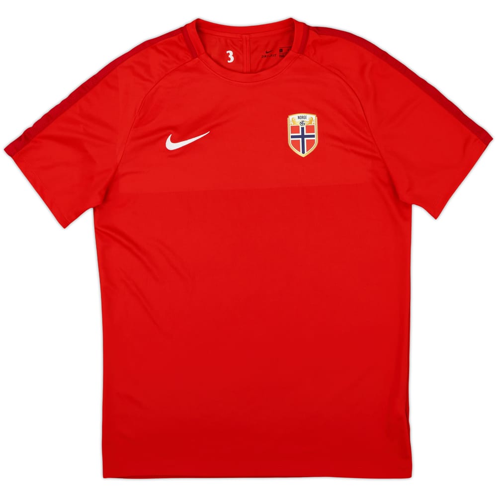 2020-21 Norway Nike Player Issue Training Shirt #3 - 10/10 - (L)