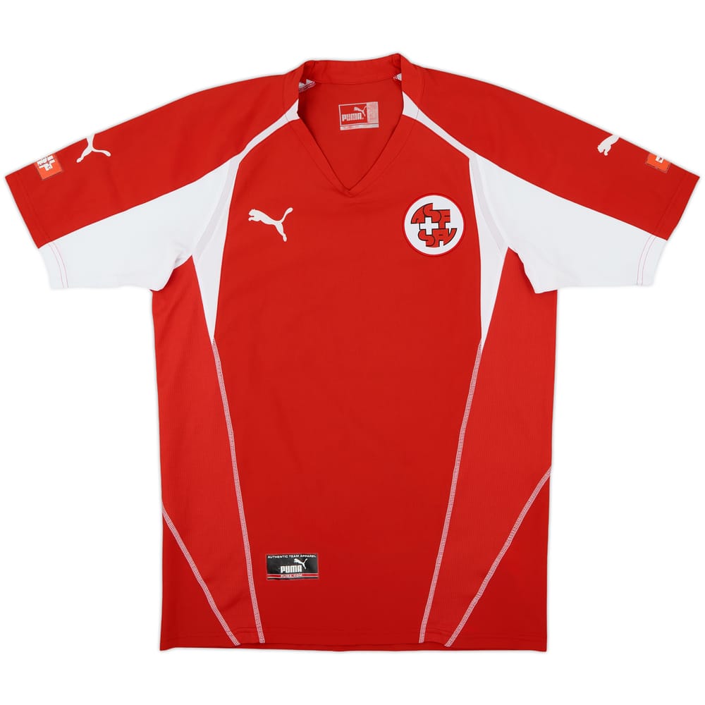 2004-06 Switzerland Home Shirt - 7/10 - (M)